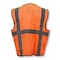 Radians Radians SV7E Surveyor Type R Class 2 Saf, 100% Polyester Mesh, Zipper Closure Closure, Size S-M SV7E-2ZOM-S/M - alternate 2