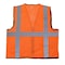 Radians Radians SV7E Surveyor Type R Class 2 Saf, 100% Polyester Mesh, Zipper Closure Closure, Size S-M SV7E-2ZOM-S/M - alternate 7