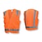 Radians Radians SV7 Surveyor Type R Class 2 Safe, 100% Polyester Mesh and 100% Polyester Tricot, Size 2X SV7O2X - alternate 7