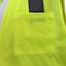 Radians Hi-Vis Safety Vest 4XL Class 2 Solid Back, , Zipper 6 Pockets SV8GM4X - alternate 2