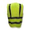 Radians Hi-Vis Safety Vest 4XL Class 2 Solid Back, , Zipper 6 Pockets SV8GM4X - alternate 8