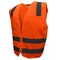 Radians Hi-Vis Safety Vest 2XL Class 2 , Zipper 6 Pockets SV8OS2X - alternate 1