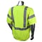 Radwear Usa Hi-Vis FR Safety Vest w/Sleeves 5XL Class 3 , Hook & Loop 0 Pockets SV92E-3VGSFR-5X - alternate 2
