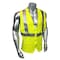 Radians Hi-Vis FR Safety Vest M Class 2 , Velcro 0 Pockets SV92J-2ZGS3P-M - alternate 1