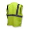 Radians Hi-Vis Economy Safety Vest 3XL Class 2 , Zipper 0 Pockets SVE1-2ZGM-2X/3X - alternate 4