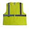 Radians Hi-Vis Economy Safety Vest 3XL Class 2 , Zipper 0 Pockets SVE1-2ZGM-2X/3X - alternate 7