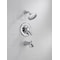 Delta Faucet, Tub & Shower Tub / Shower Faucet, Chrome T17438 - alternate 3