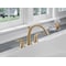 Delta Dual Handle Deck-Mount without Diverter Tub Filler Faucet, 8" - 16" Mount, Champagne Bronze T2738-CZ - alternate 2