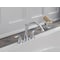 Delta Dual Handle Deck-Mount without Diverter Tub Filler Faucet, 8" - 16" Mount, Chrome T2738 - alternate 2
