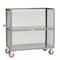 Little Giant Stock Cart, 12 ga. Steel, 3600 lb Load Capacity, 2 Shelves, 57" H T224486PY - alternate 1