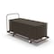 Correll Rectangle Table Truck for Rectangle Folding Tables, 72" L, 30" W, Walnut T3072-01 - alternate 2