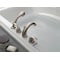 Delta Dual Handle Deck-Mount with Diverter Tub Filler Faucet, 8" - 16" Mount, Stainless T4705-SS - alternate 2