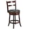 Flash Furniture Cappuccino Wood Stool, 26" TA-16026-CA-GG - alternate 5