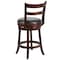Flash Furniture Cappuccino Wood Stool, 26" TA-16026-CA-GG - alternate 2