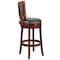 Flash Furniture Wood Stool, Dark Cherry, 30" TA-355530-DC-GG - alternate 5