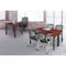 Regency Square Cafe Table, 42" X 42" X 29", Laminated Melamine Top, Cherry TB4242CHBPBK - alternate 4