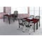 Regency Square Cafe Table, 42" X 42" X 29", Laminated Melamine Top TB4242MHBPBK - alternate 4
