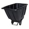 Vestil Light Duty Tilt Truck 1/2 Cubic Yard 450 lb Black TDT-50-LD-BLACK - alternate 2