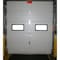 American Garage Door Supply Dock Door Embossed Wht Glvnzd Stl, Painte TFII-92X90-2W-2STL - alternate 2