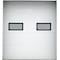 American Garage Door Supply Dock Door Embossed Wht Glvnzd Stl, Painte TFII-92X90-2W-2STL - alternate 1