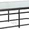 Flash Furniture Rectangle Table, Rctnglr, Tmprd Glss Metal, 31.5"x55", Glass, Plastic, Steel, Clear TLH-089-GG - alternate 10