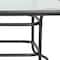 Flash Furniture Rectangle Table, Rctnglr, Tmprd Glss Metal, 31.5"x55", Glass, Plastic, Steel, Clear TLH-089-GG - alternate 9