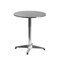 Flash Furniture Round Table Set, 23.5 W, 23.5 L, 27.5 H, Aluminum, Plastic, Rattan, Stainless Steel, Grey TLH-ALUM-24RD-020CHR4-GG - alternate 4