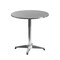 Flash Furniture Round Table Set, 27.5 W, 27.5 L, 27.5 H, Aluminum, Plastic, Rattan, Stainless Steel, Grey TLH-ALUM-28RD-020CHR2-GG - alternate 2