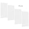 Triton Products (4) 24 In. W x 48 In. H x 1/4 In. D White Heavy-Duty High Density Fiberboard Pegboards, PK4 TPB-4W - alternate 3