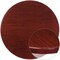 Flash Furniture Round Round High-Gloss Mahogany Resin Table To, 48" W, 48" L, 2" H, Resin, Mahogany TP-MAH-48RD-GG - alternate 1