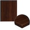 Flash Furniture Walnut Resin Table Top, 24" x 30 TP-WAL-2430-GG - alternate 1