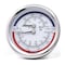 Pic Gauges Tridicator, 3-1/4", 0-100 psi, 70-320 deg F, 3 1/2 in Dial, 1/2 in NPT Center Back Location TRI-RC-3.25R-3.00-E - alternate 1