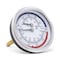 Pic Gauges Tridicator, 3-1/4", 0-200 psi, 70-320 deg F, 3 1/2 in Dial, 1/2 in NPT Center Back Location TRI-RC-3.25R-3.00-G - alternate 1