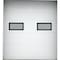 American Garage Door Supply Dock Door Embossed Wht Glvnzd Stl, Painte TSIII-96X84-2W-2STL - alternate 1