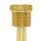 Pic Gauges Thermowell, 2-1/2", Brass, 1/2x3/4"NPT, Step TW-BR02-23S2 - alternate 3