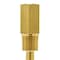 Pic Gauges Thermowell, 4", Brass, 1/2x3/4"NPT, LagStyle TW-BR04-23L2 - alternate 3