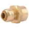 Sharkbite Push-Fit Adapter Fitting, 1/4 in Tube Size, Brass, Brass U066LF - alternate 2