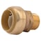 Sharkbite Male Reducing Adapter, 1 in Tube Size, Brass, Brass U142LF - alternate 4