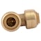 Sharkbite Push-Fit Elbow Fitting, 1/4 in Tube Size, Brass, Brass U244LF - alternate 3