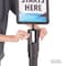 Us Weight Sentry Signholder, w/Plexiglass, 8.5x11" U2513 - alternate 3