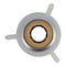 Sharkbite Push-Fit Adapter Fitting, 1/4 in Tube Size, Brass, Brass U3525LF - alternate 2