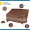 Duck Covers Ultimate Brown Patio Bench Cover, 51"W x 29"D x 35"H UBN533135 - alternate 3