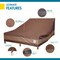 Duck Covers Ultimate Mocha Patio Double-Wide Chaise Cover, 82"L x 57"W x 32"H UCE825732 - alternate 2