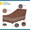 Duck Covers Ultimate Mocha Patio Chaise Lounge Cover, 86"L x 36"W x 32"H UCE863432 - alternate 9