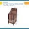 Duck Covers Ultimate Brown Patio Stool Cover, Ultimate, 26"x28", 28"x30" UCH283046 - alternate 4