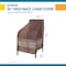 Duck Covers Ultimate Brown Patio High Back Chair Cover, Ultima, 28"x35" UCH283535 - alternate 2