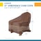 Duck Covers Ultimate Brown Patio Adirondack Chair Cover, Ultim, 34"x36" UCH343636 - alternate 9