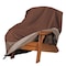 Duck Covers Ultimate Brown Patio Adirondack Chair Cover, Ultim, 34"x36" UCH343636 - alternate 7