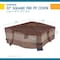 Duck Covers Ultimate Mocha Patio Square Fire Pit Cover, 32"L x 32"W x 24"H UFPS3232 - alternate 6