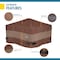 Duck Covers Ultimate Brown Patio Square Fire Pit Cover, 44"W x44"D x 24"H UFPS444424 - alternate 7
